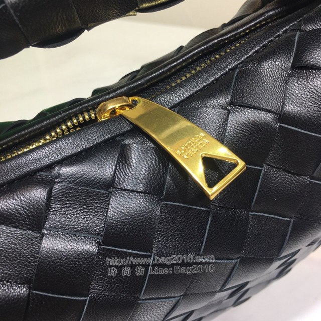 Bottega veneta高端女包 98080 寶緹嘉小號羊皮手工編織女包 BV爆款jodie新版本2代編織打結圓形hobo包  gxz1147